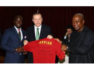 Gana’da Erdoğan’a Appiah sürprizi