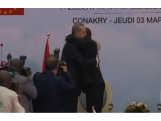 Erdoğan’dan Gine Devlet Başkanına doğum günü jesti