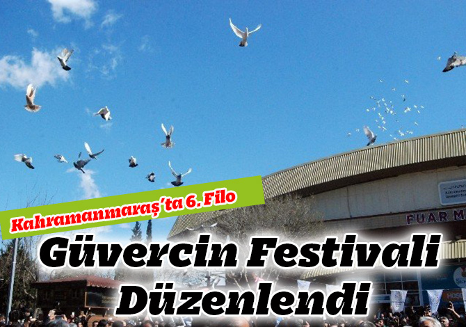 Kahramanmaraş’ta 6. Filo Güvercin Festivali Düzenlendi