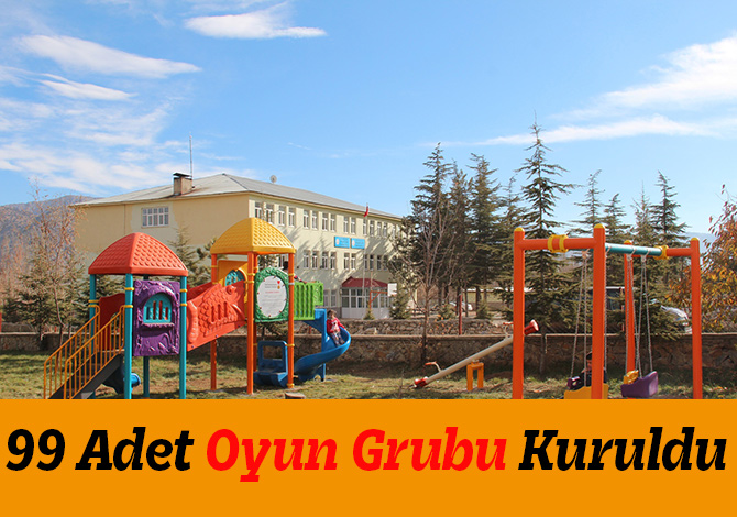 99 Adet Oyun Grubu Kuruldu