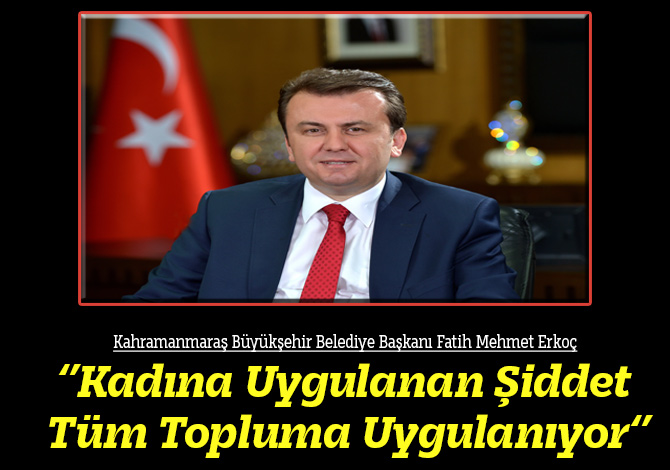 ‘’Kadına Uygulanan Şiddet Tüm Topluma Uygulanıyor‘’