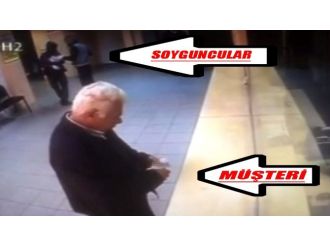 Soygun sırasında faturasını ödemek istedi