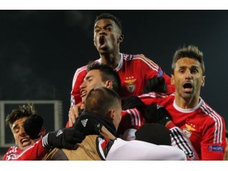 Benfica çeyrek finalde