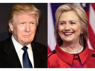 Ön seçimler: Clinton: 4, Trump: 3