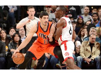 Enes’li Oklahoma deplasmanda galip