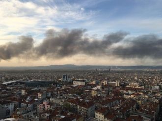 Bursa’dan dumanlar yükseliyor