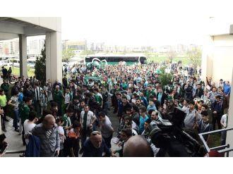 Bursaspor’u İstanbul’a uğurladılar