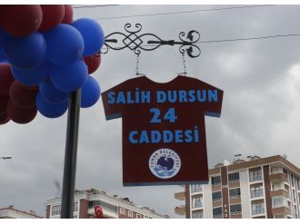 Salih Dursun Caddesi açıldı