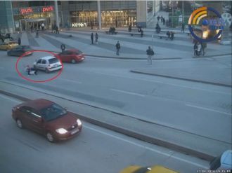 Eskişehir’de trafik kazaları MOBESE’de