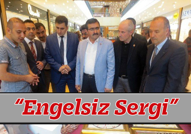 Engelli Öğrencilerden “Engelsiz Sergi”