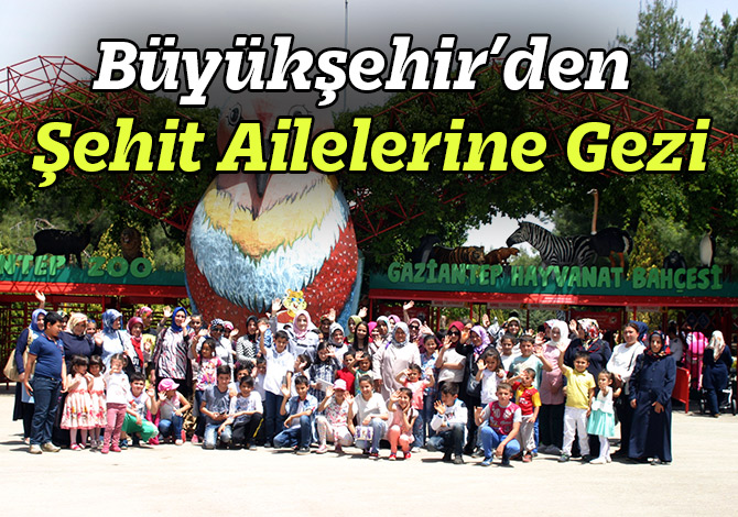 Büyükşehir’den Şehit Ailelerine Gezi