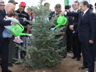 Hedef 4 yılda 1,3 milyar fidan