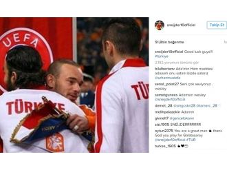 Sneijder millilere şans diledi