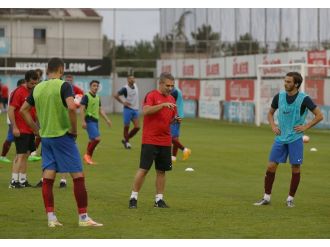 Trabzonspor Ersun Yanal yönetiminde çalıştı