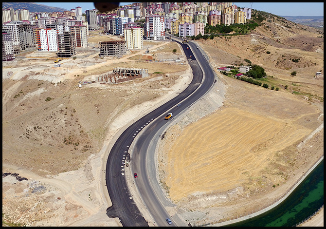 Boğaziçi Bulvarı’nda Hummalı Çalışma Var