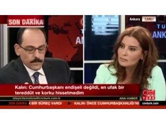 İbrahim Kalın’ın gözleri doldu sesi titredi