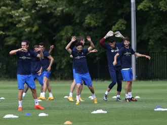 Trabzonspor çalışmalarını sürdürüyor