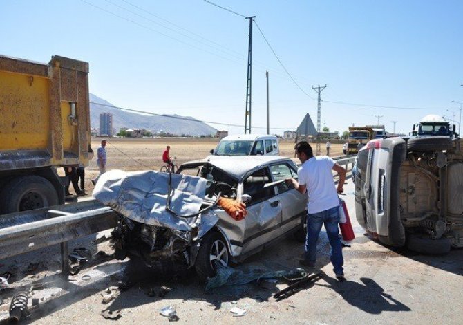 Kahramanmaraş’ta trafik kazası