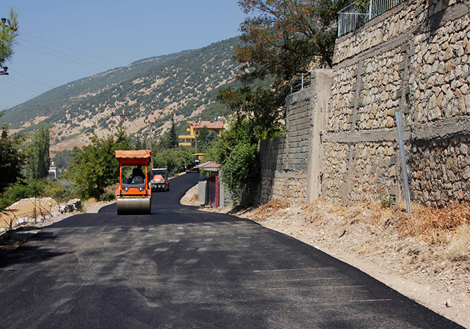 Göllü Yolu Da Asfaltlandı