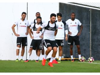 Beşiktaş Karabükspor hazırlıklarını sürdürdü