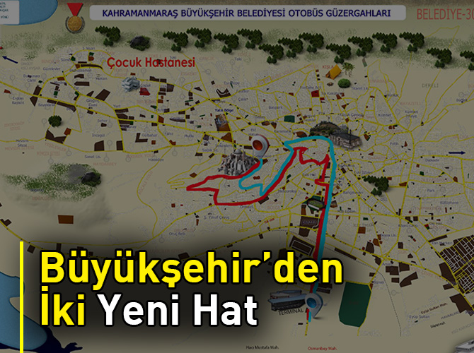 Büyükşehir’den İki Yeni Hat