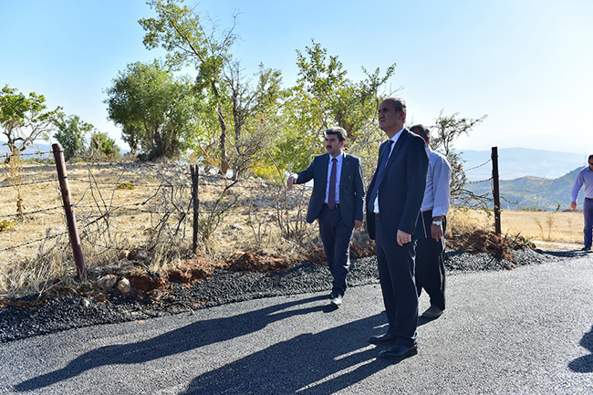 Kırsalda Yol Standartları Yükseldi