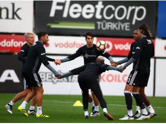 Beşiktaş Kayserispor hazırlıklarını sürdürüyor