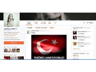 Lindsey Lohan’dan Türkiye’ye destek