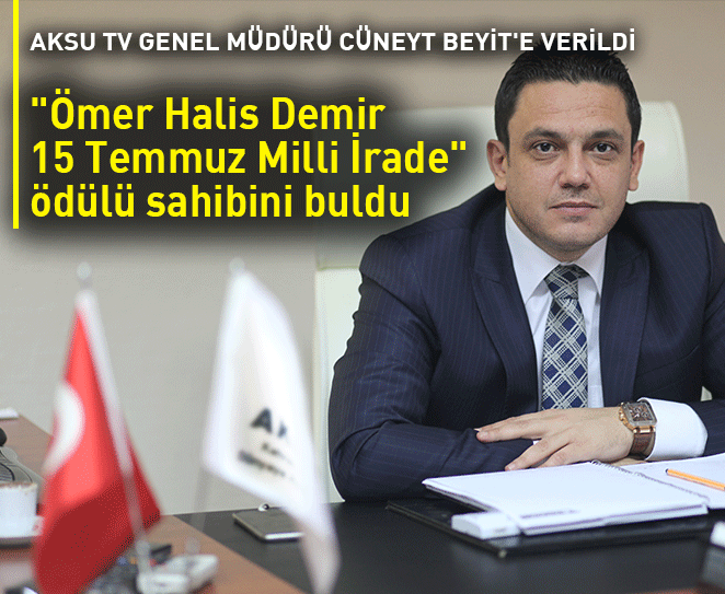 "Ömer Halis Demir 15 Temmuz Milli İrade" Ödülü sahibini buldu