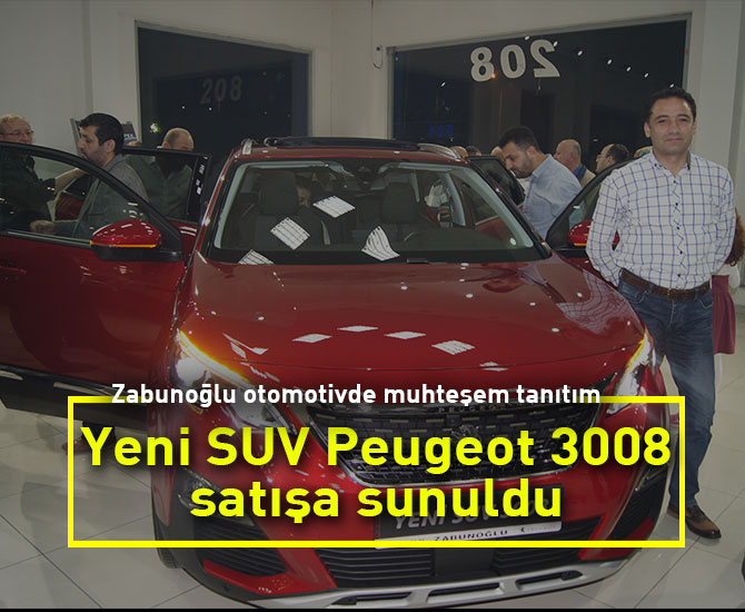 Yeni SUV Peugeot 3008 satışa sunuldu