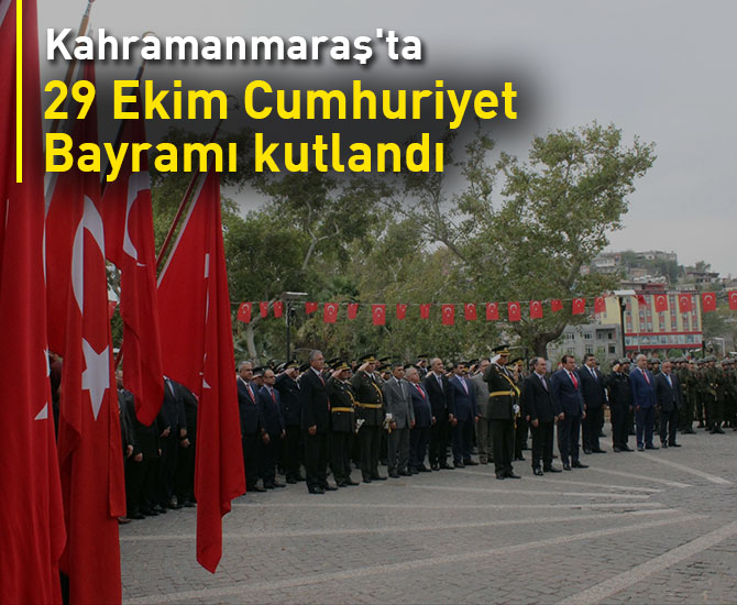 29 Ekim Cumhuriyet Bayramı kutlanıyor