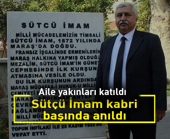 Sütçü İmam kabri başında anıldı