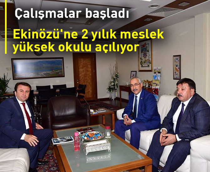 Ekinözü'ne 2 yılık meslek yüksek okulu