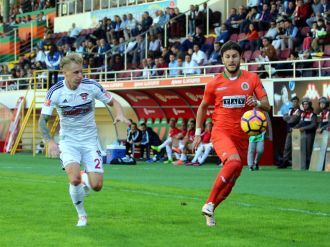 İlk yarı Gaziantepspor’un