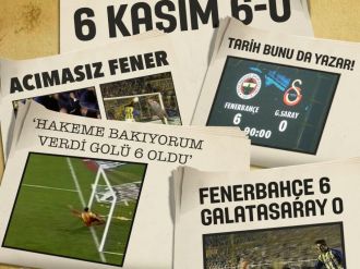 Fenerbahçe’den 6-0 paylaşımları