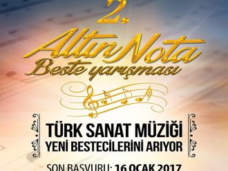 ’Altın Nota Beste Yarışması’ başvuruları başladı