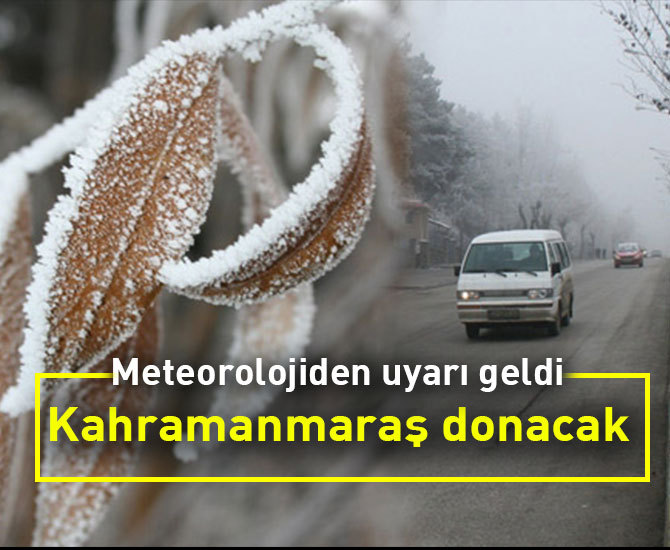 Meteoroloji’den 3 il için zirai don uyarısı