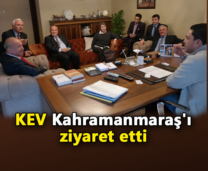 Kahramanmaraş Eğitim Vakfı Kahramanmaraş'ı ziyaret etti