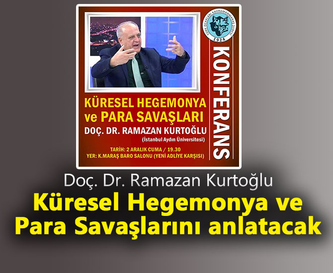 Küresel Hegemonya ve Para Savaşlarını anlatacak