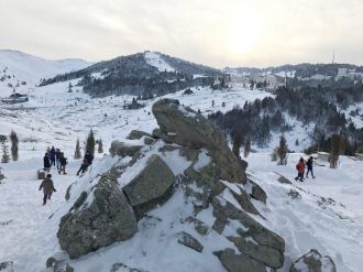 Uludağ’da kar kalınlığı 50 santimetreye ulaştı