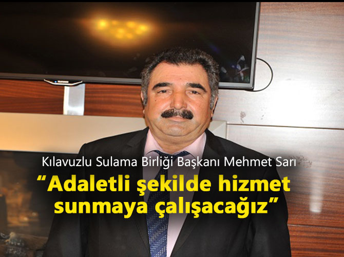 “Adaletli şekilde hizmet sunmaya çalışacağız”