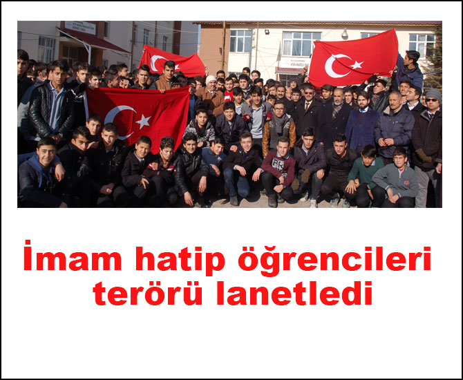 İmam hatip öğrencileri terörü lanetledi