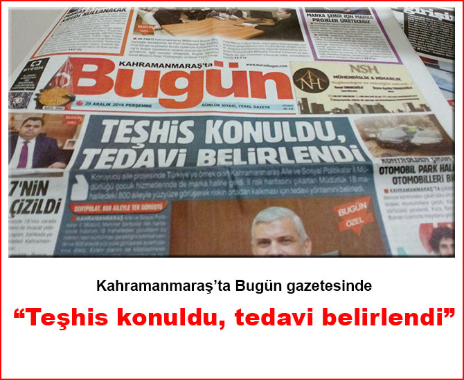 “Teşhis konuldu, tedavi belirlendi”