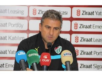 “İkinci yarıda çok daha iyi bir Bursaspor olacak”