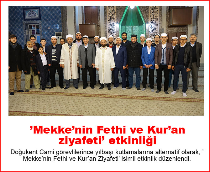 ’Mekke’nin Fethi ve Kur’an ziyafeti’ etkinliği