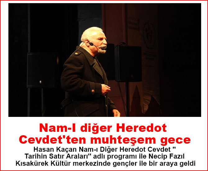 Nam-I diğer Heredot Cevdet'ten muhteşem gece