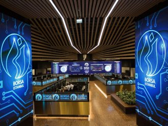 Borsa ilk yarıda yükseldi