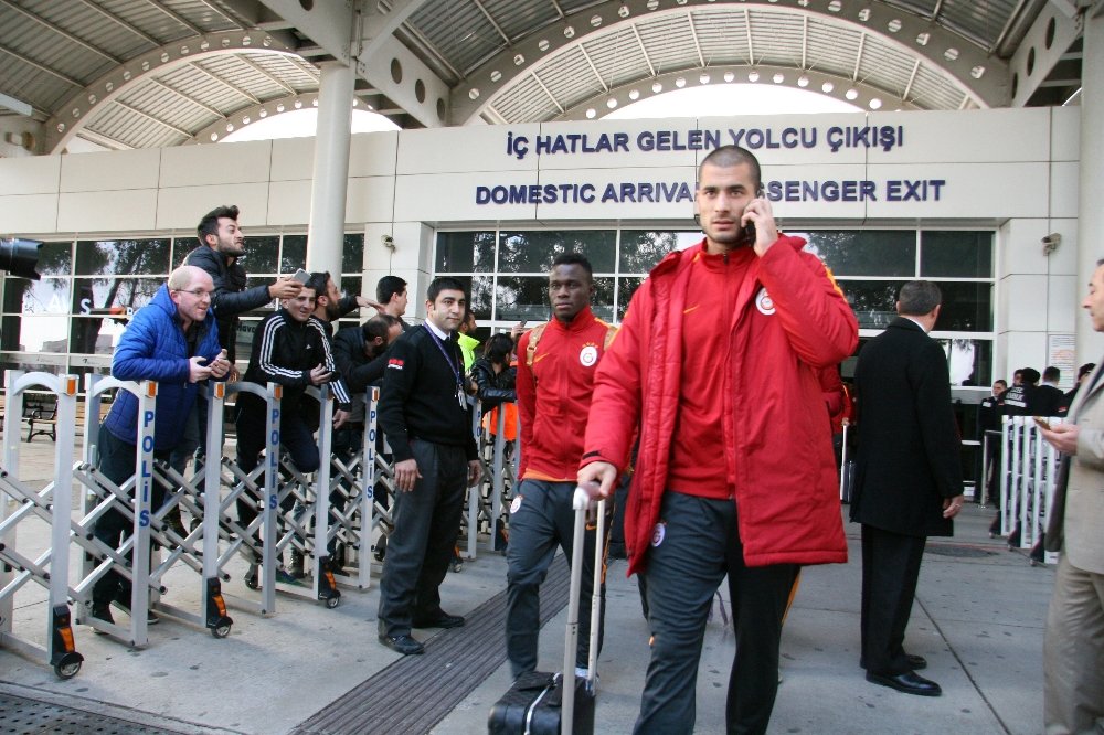 Galatasaray kamp için Antalya’ya geldi