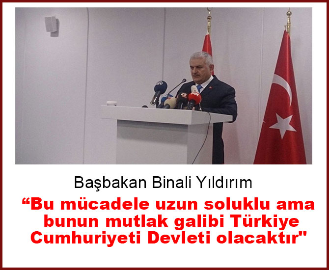 Yıldırım: Bu bitişin arifesidir