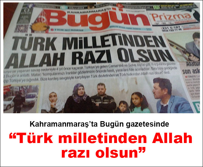 “Türk milletinden Allah razı olsun”